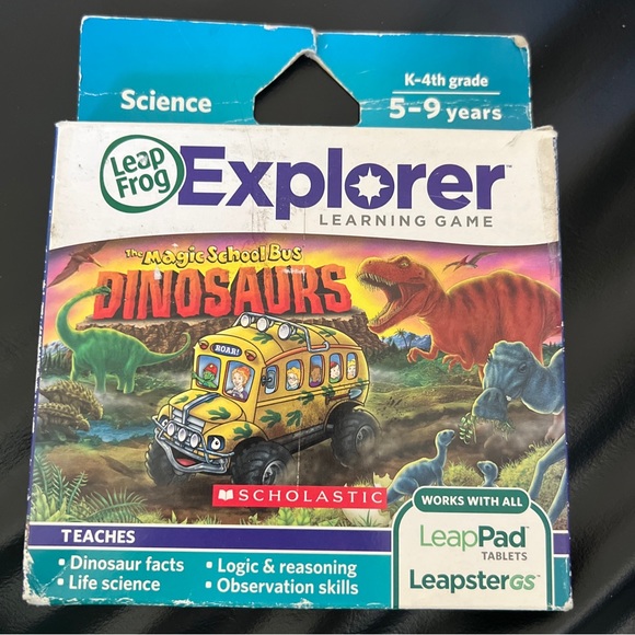 LeapFrog Toys Leap Frog Leappad 2 3 Leapstergs Game Magic School